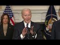 Full speech: President Joe Biden's address on Hamas attack on Israel