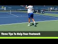 Tennis | Hit CLEANER GROUNDSTROKES and Move BETTER With This Simple Tip