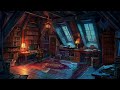 Rainy Attic Reads | Crafting Your Ultimate Reading Space | Relaxing & Stress Relief & Deep Sleep