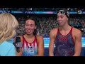 Torri Huske BARELY beats out Gretchen Walsh as Team USA shows out in 100m butterfly | Paris Olympics
