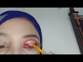 SpoTlight Eye makeup tutorial/Crease cut eye makeup tutorial by Saima with YouTuber/