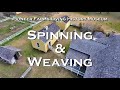 Pioneer Farms Spinning and Weaving Room
