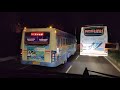 High speed Chase with Ashok leyland 180hp bus!!!!