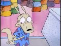 Rocko's Modern Life clip AI upscaled to 4x resolution and 60 FPS