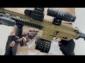 Unbox HK416D Water Ball Bullet Gel Blaster Toy Gun Electric Outdoor Shoot Game