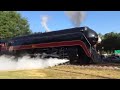 N&W 611 departing Spencer NC 5 30 15 for Roanoke Va