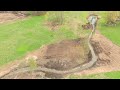 Removing A Pond Dam To Clean It Properly