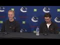 Full Elias Pettersson and Quinn Hughes Press Conference