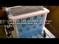 DIY Evap. Air Cooler! - Tote Evap. AC Air Cooler! (fits in a Window!) or Desktop -can be solar pwrd!