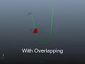 3D animation: Overlapping