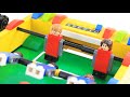 Custom LEGO Foosball/Soccer Table ft M&M's