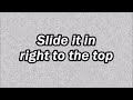 Whitesnake - Slide It In (Lyrics on screen)