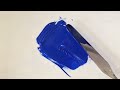 How To Make Royal Blue Color | Acrylics | ASMR | Color Mixing #68