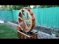 Dads Homemade Waterwheel