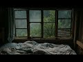 Rain on Window | Nature Sounds for Relaxation and Sleep | Rain and Thunder ⛈️