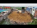 UPDATE EP2 backfill Red Soil Mini Bulldozer D31P and Mini Dump Truck 5Ton