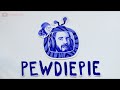 I Made an Intro For Pewdiepie Using Only a Pen! #shorts
