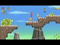 New Super Mario Bros. Wii: Find That Princess - 2 Player Co-Op Walkthrough #05 (HD)