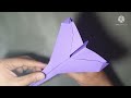 สอนวิธีพับจรวดร่อนไกลพุ่งแรง!!|Ep.14|How to make a paper airplane