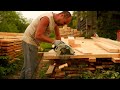 Frame House Diy. All Construction in 14 Minutes!