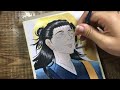 Painting Suguru Geto from the anime Jujutsu Kaisen