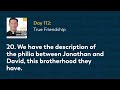 Day 112: True Friendship  — The Bible in a Year (with Fr. Mike Schmitz)