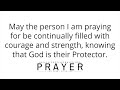 A Powerful Daily Morning Prayer For Protection From Evil (God Is Your Refuge & Strong Tower)
