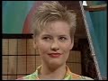 Blonde girl long to short makeover at This Morning '90s TV Show (HD remaster)