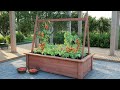 Long lasting planter box: easy DIY build tutorial