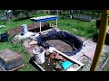 Setting up my old aquaponics/birdbath. 4/14/24