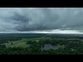 Unedited Drone Video of Rotation with a Mini Supercell Outside of Four Oaks, NC - 6/22/23 - Part 2