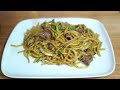 Home Cook Makes Takeout Quality Shanghai Fried Noodles 🍜