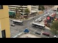 37 Minutes of Perth Trains & Busses From A Balcony