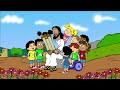Story about Naaman (PLUS 15 More Cartoon Bible Stories for Kids)