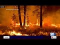 Darlene 3 Fire evacuations change, fire growth slows