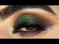 WEDDING SEASON special EYE MAKEUP look inspired by Dress | easy and quick tutorial