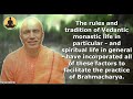 5 Aids to Practice Celibacy - Swami Tyagananda explains Factors Helpful for Brahmacharya Practice