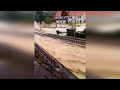 Europe praying. Unexpected flood in Austria