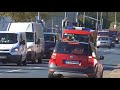 [29 Minuten Einsatzfahrten] Große Gefahrgutübung Feuerwehr WF& BS