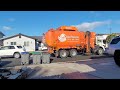 Marty's Orange Garbage Truck