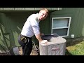 THIS IS HOW YOU CLEAN AN AIR CONDITIONER! | AIR CONDITIONER CLEANING OUTDOOR UNIT