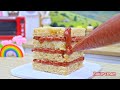 Amazing Rainbow Cake 🌈Miniature Rainbow Chocolate Cake Decorating | Mini Cake Making Compilation