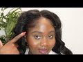 TRADITIONAL SEW-IN MAINTENANCE ROUTINE ON 4C HAIR | HOW TO WASH, STYLE & BLEND LEAVE OUT WITH WEAVE