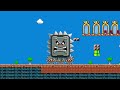 Mario build 99999 Numberblocks vs Mega Thwomp Calamity | Game Animation