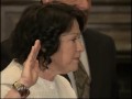 Swearing in Justice Sonia Sotomayor