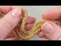 Seed Bead Rope Necklace Tutorial: Beaded Jewelry Making