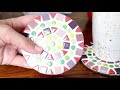 Mosaic Project For Absolute Beginners - Easy Peasy Coaster Tutorial