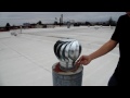 Roof Turbine Vent Installation