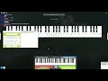 It has to be this way Roblox piano sheets (Requires Good keyboard, MIDI or an autoplayer)
