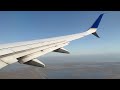 4K | Full Flight (MSY-IAH) | United Airlines Boeing 737-900 (N79402) Economy